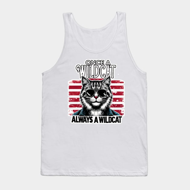 Once a Wildcat Always a Wildcat Tank Top by Cutetopia